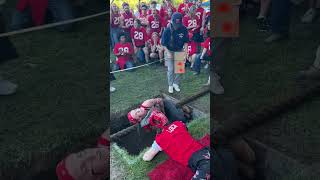 Students endure hours in pits to gain inches in this 129-year-old Michigan college tradition