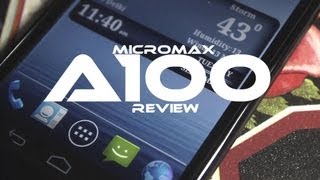 Micromax A100 (Superfone Canvas) Review.