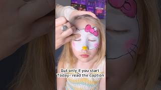 Celebrity You can paint a hello kitty face painting like this! #facepainting #facepainter #hellokitty #artist Net Worth