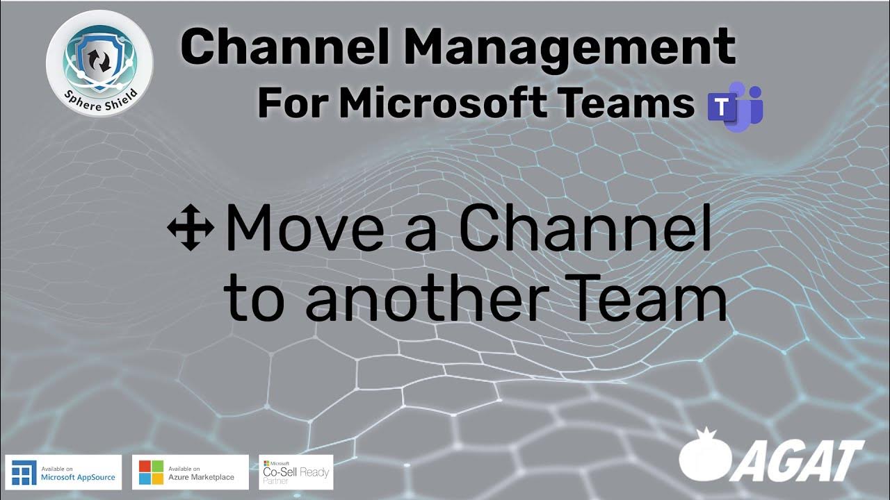 How to move a channel to another team in microsoft teams youtube