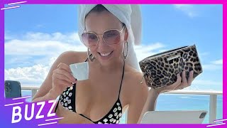 Thalia Causa Revuelo Posando En Un Bikini Cubierto De Joyas En Plena Reunión De Trabajo Buzz