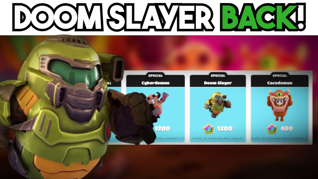 Doom Slayer is BACK in Fall Guys! (Prices, Skins)