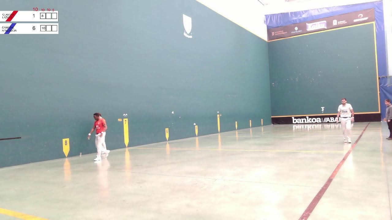 PARTIDOS MANO PELOTA VASCA OBERENA LIGA VASCA Y CAMPEONATO DE ESPAÑA CLUBES