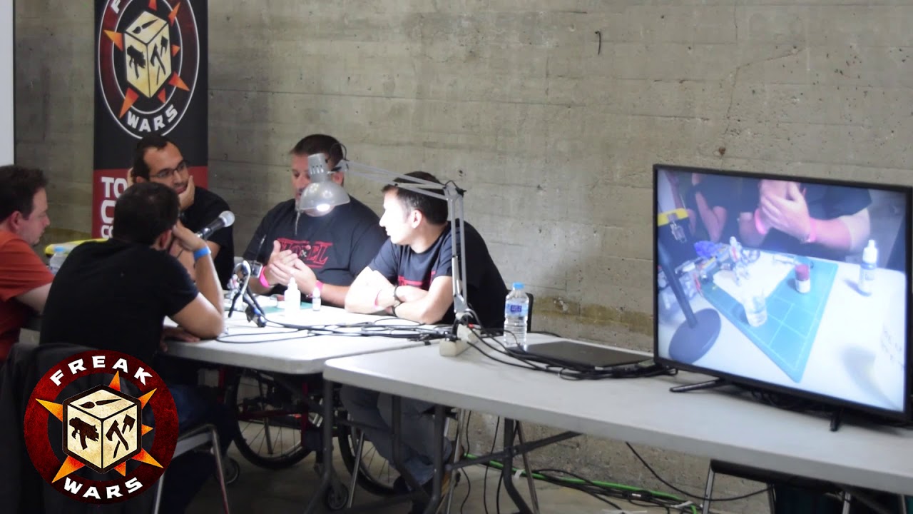 Freak Wars 2019 | Fco. Javier Ramírez y Sergio Blanco de Model34 | Técnicas básicas de envejecido