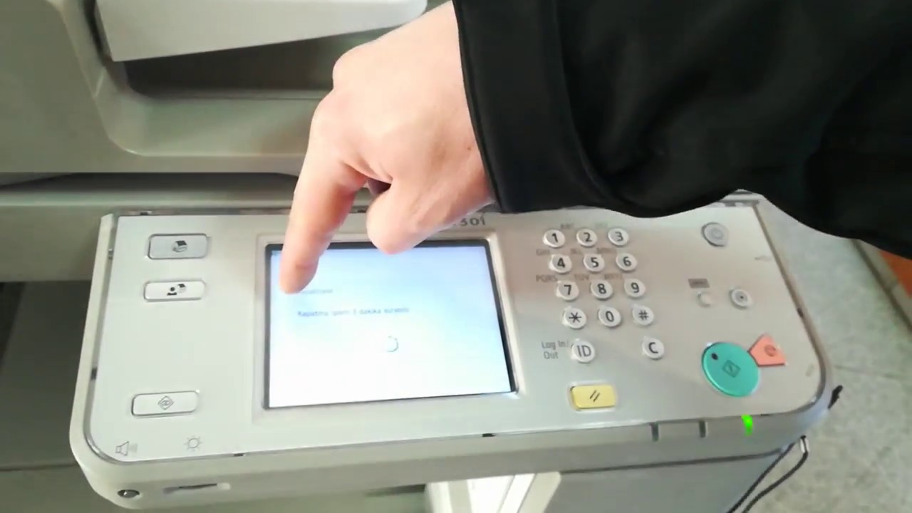 Canon Printer SMTP Portu Değiştirme Change SMTP port to 587 Canon