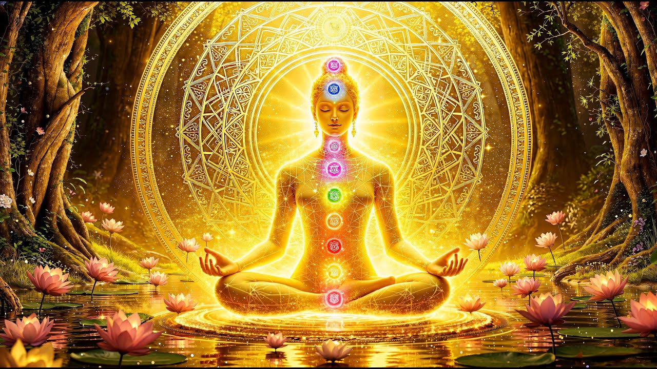 Frequency 999Hz Opens All 7 Chakras, attracts miracles,Whole Body Energy Cleansing,Chakra Healing #1
