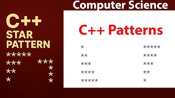 How to Use Nested Loop to Draw Shapes in C++ | Triangle Patterns Using Nested Loops Explained