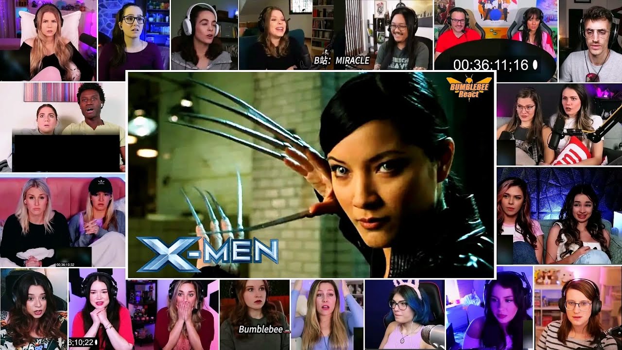 Wolverine vs Lady Deathstrike | X-Men 2 (2003) reaction mashup | First time watching