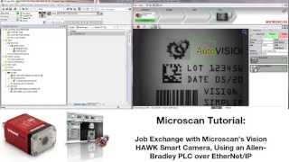 Microscan AutoVISION: Changing Inspection Jobs Using a PLC Over EtherNet/IP