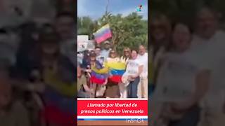 Llamado multitudinario por la libertad de los presos políticos en Venezuela