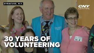 30 years of service: Upstate Golisano Children’s Hospital honors volunteer Matthew Byrne