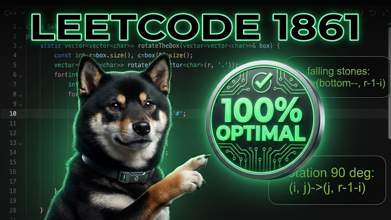 Master LeetCode 1861 | Efficient Loop Strategy for Rotating the Box迴圈解答 ...