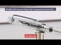 PENBBS 268 Vacuum Filling Fully Transparent Fountain Pen Resin Irid... — Top Rated 2026 | Buy Now!