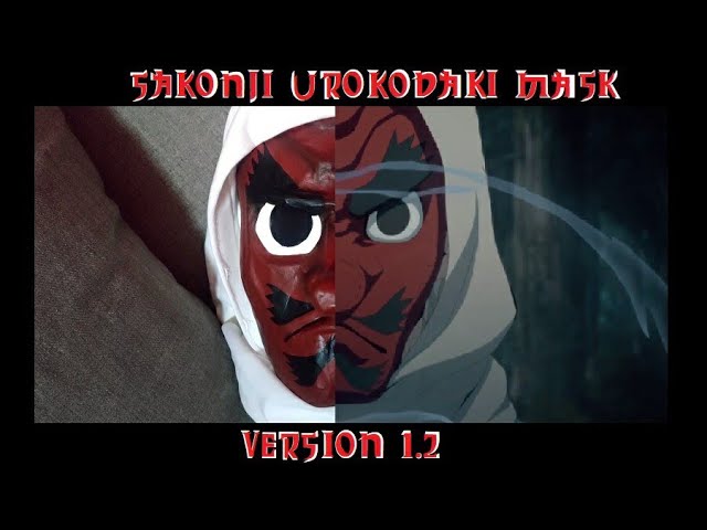 Kimetsu No Yaiba】Haganezuka's mask Tutotiral with Template 【Demon Slayer】  鬼滅の刃 