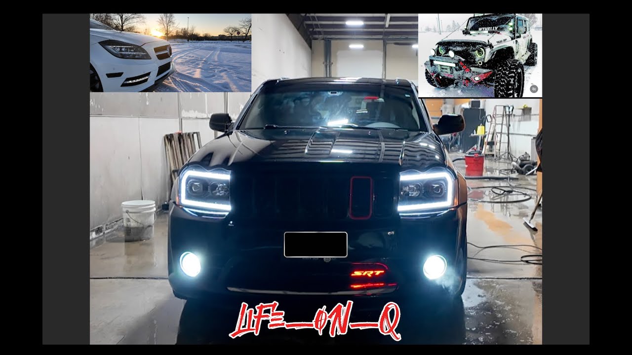 LOUDER THAN YOURS!! Chicago's Loudest Jeep "Freaky Jeepy" Meets Twin Turbo CLS550 + SRT8 Jeep Reveal