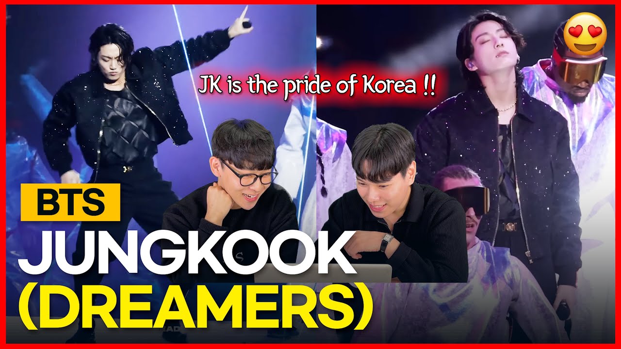 'Dreamers' - (BTS JUNGKOOK FOCUS FANCAM) [KOREAN REACTION] !! 💜😳 - YouTube