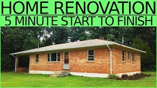 ONE MAN RENOVATION (plus my Dad)  Summer Project House
