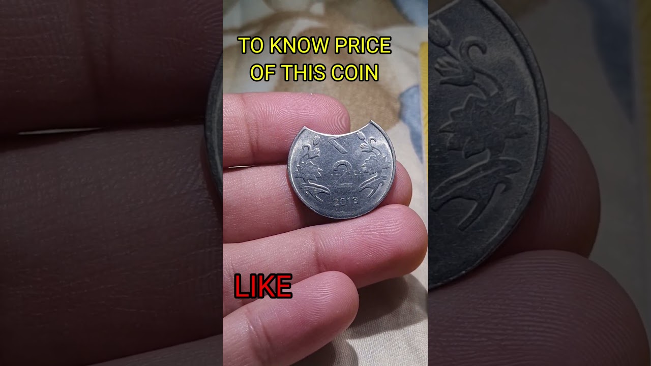 Rare Indian Error Coins || Rare 2 Rupees Coin 2013 with Cutting Edge Error. 