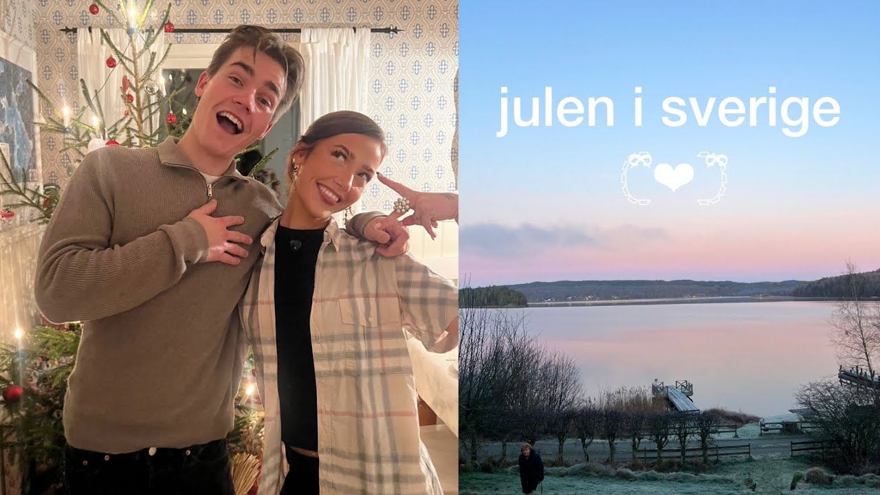 JULEFERIE VLOG | julen i sverige & mine julegaver