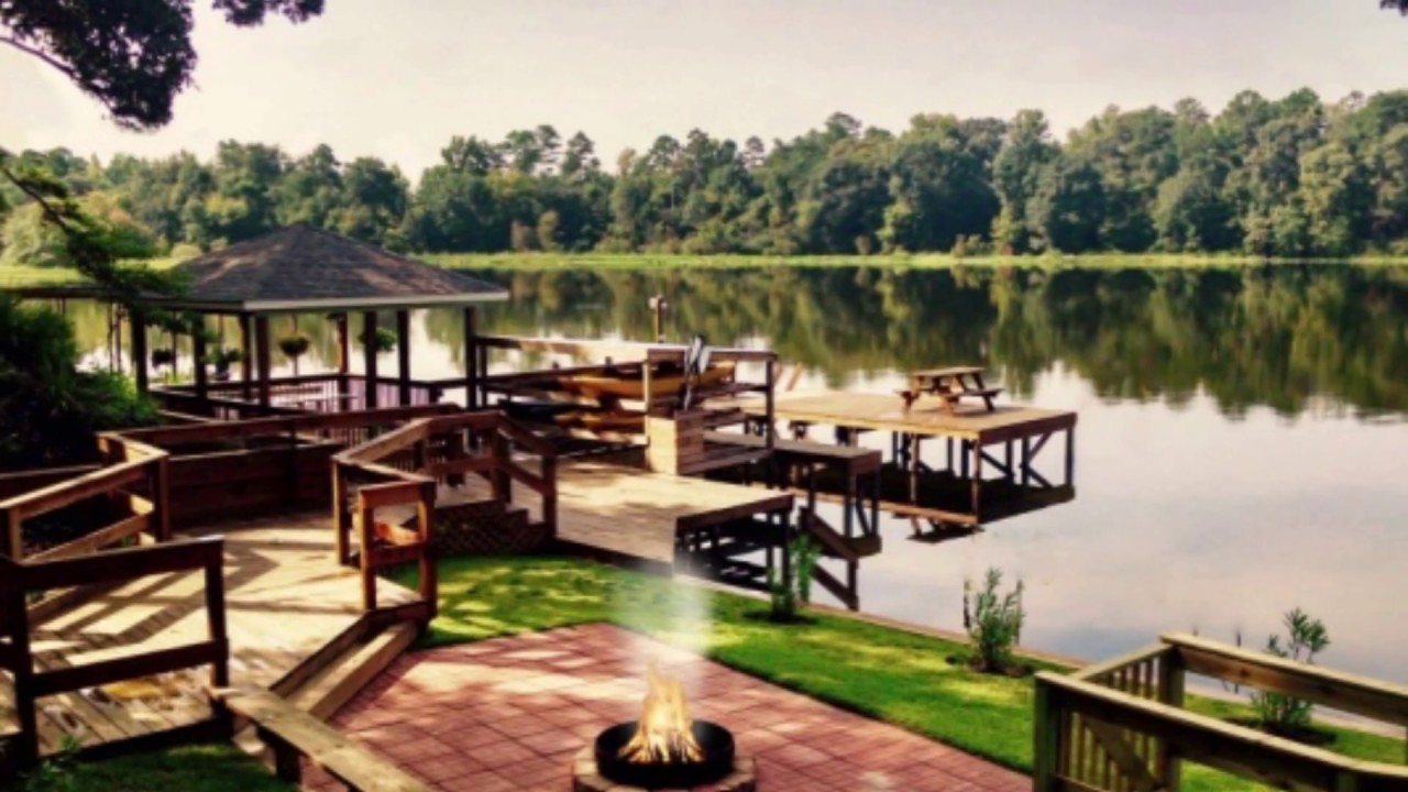 Crockett Texas Lakefront Rental on Houston County Lake Ad 11163 YouTube