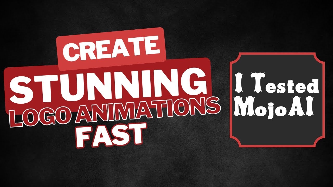 I Tested Mojo AI and Found It Creates Stunning Logo Animations FAST