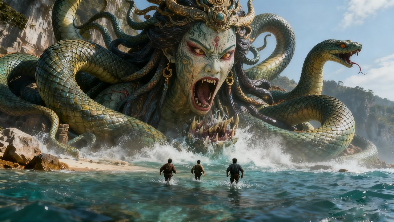 【CHINESE DRAMA】探险小队破解千年水墓杀机：禁婆出山 阴兵布阵 他们该如何逃生？