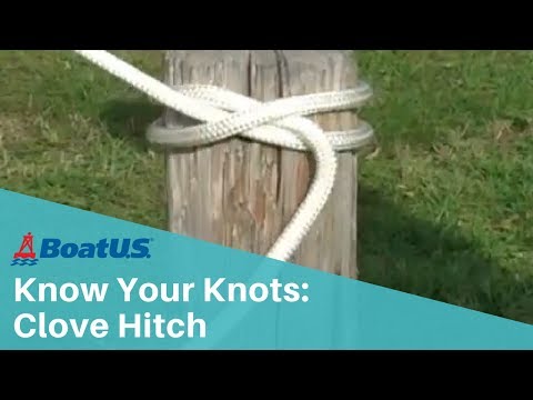 Know Your Knots: Clove Hitch - YouTube