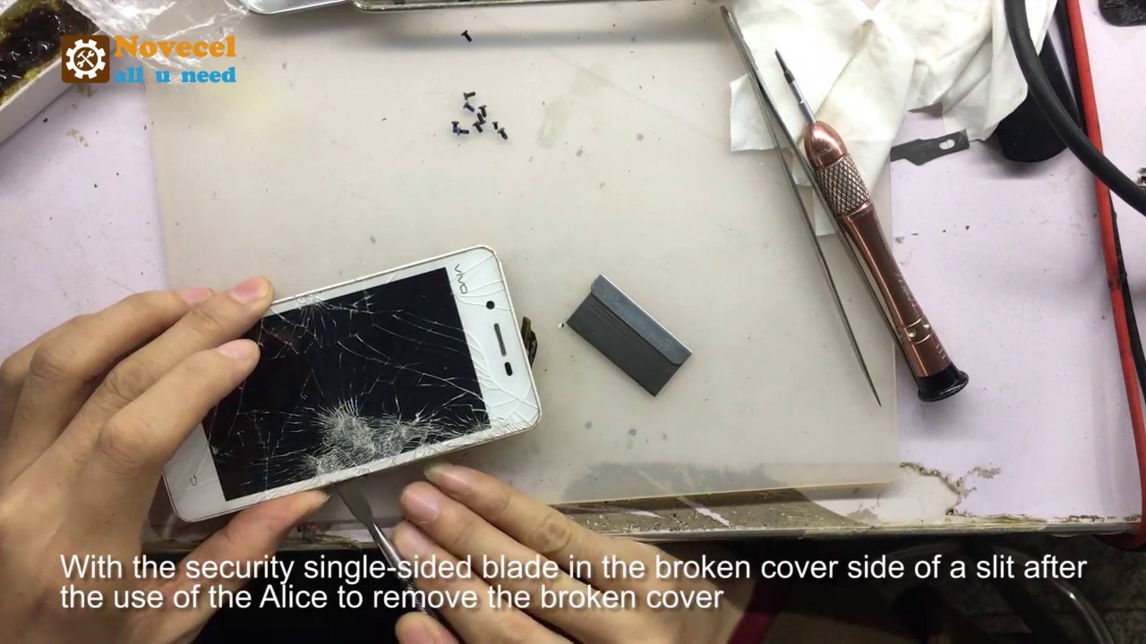 How to change touch panel for Vivo Y11