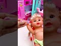 Satisfying With Unboxing Doll First Aid Toys, ASMR Video #shorts