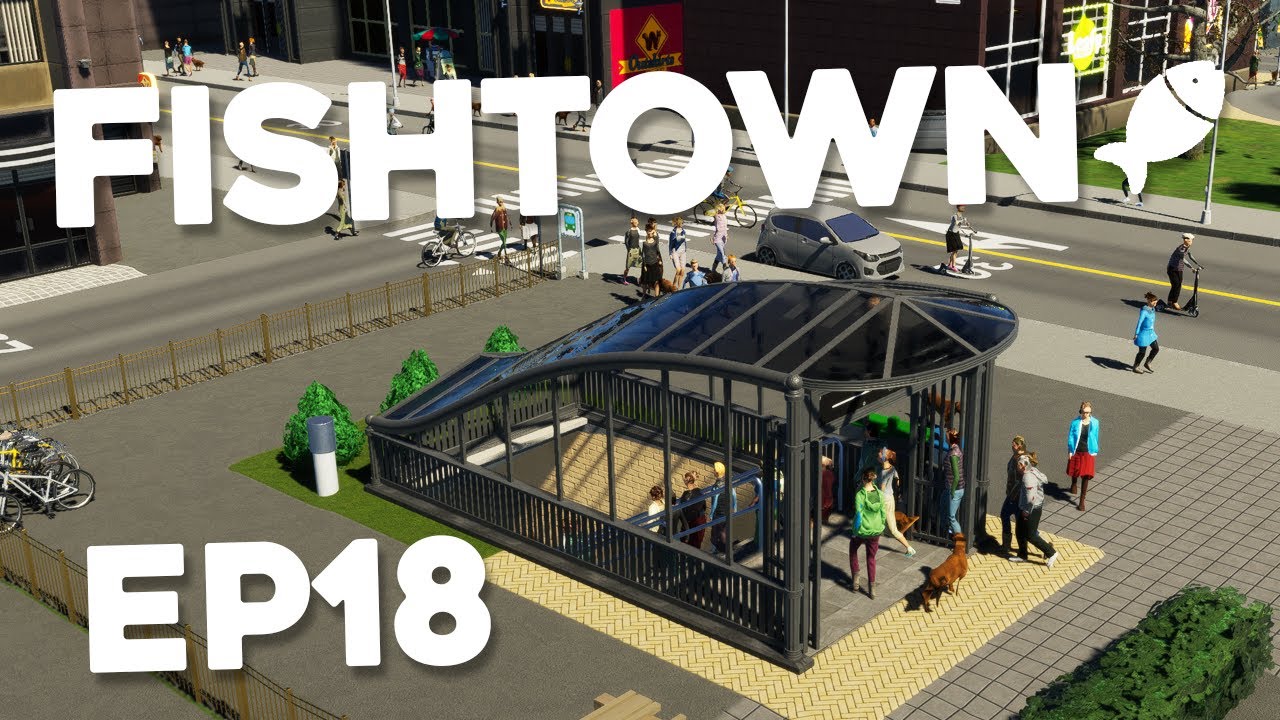 Building a NEW SUBWAY SYSTEM - Cities Skylines 2 FishTown #18