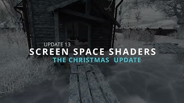 【 STALKER Anomaly】Screen Space Shaders - Christmas Update