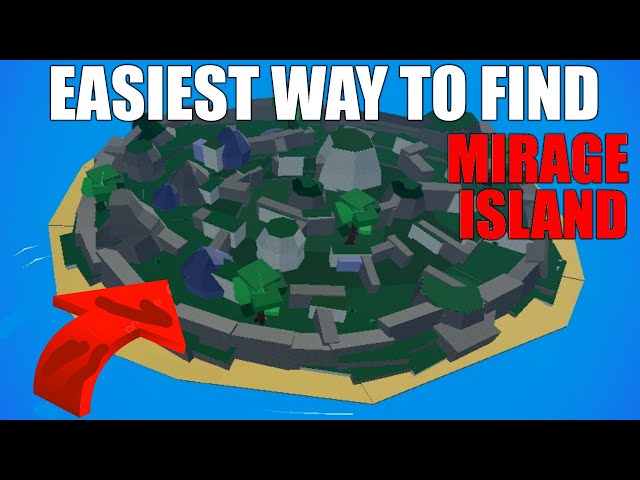 I Found The Best Way To EASILY FIND MIRAGE In Blox Fruits.. 