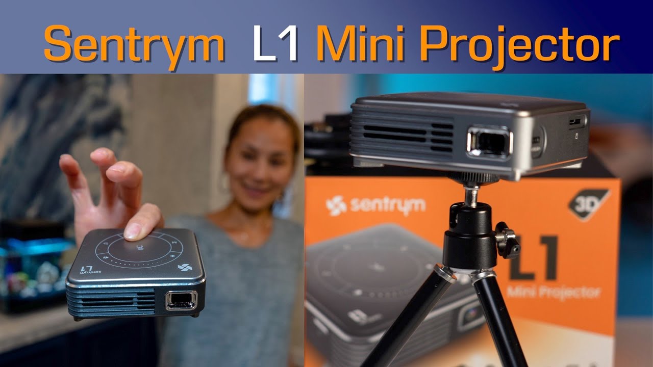 Sentrym L1 Mini Projector Review It's Tiny but Packed with