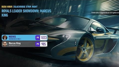 Koenigsegg One: 1 VS Koenigsegg CCX (Marcus King) NFS No Limits [No Drift]