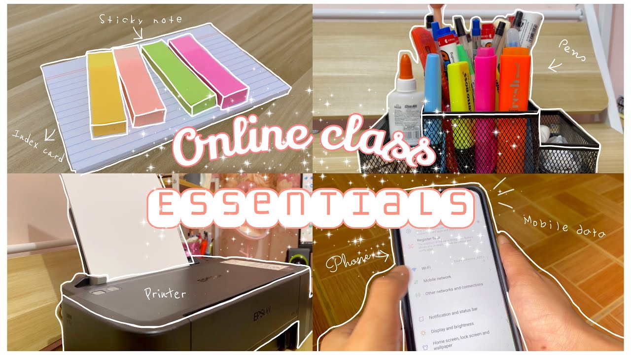 My online school essentials 📝💻 | 2021✨