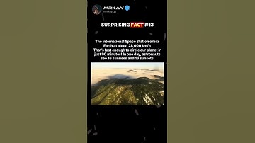 Speed of International Space Station 👀🔥