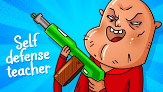 Self-defense teacher - Animated Meme