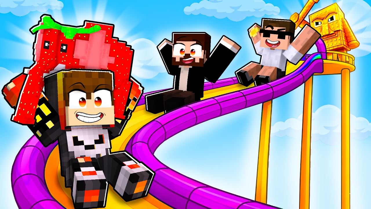 0 to 100 TRILLION Secret Lucky Block Challenge in Roblox Slide for Brainrots!