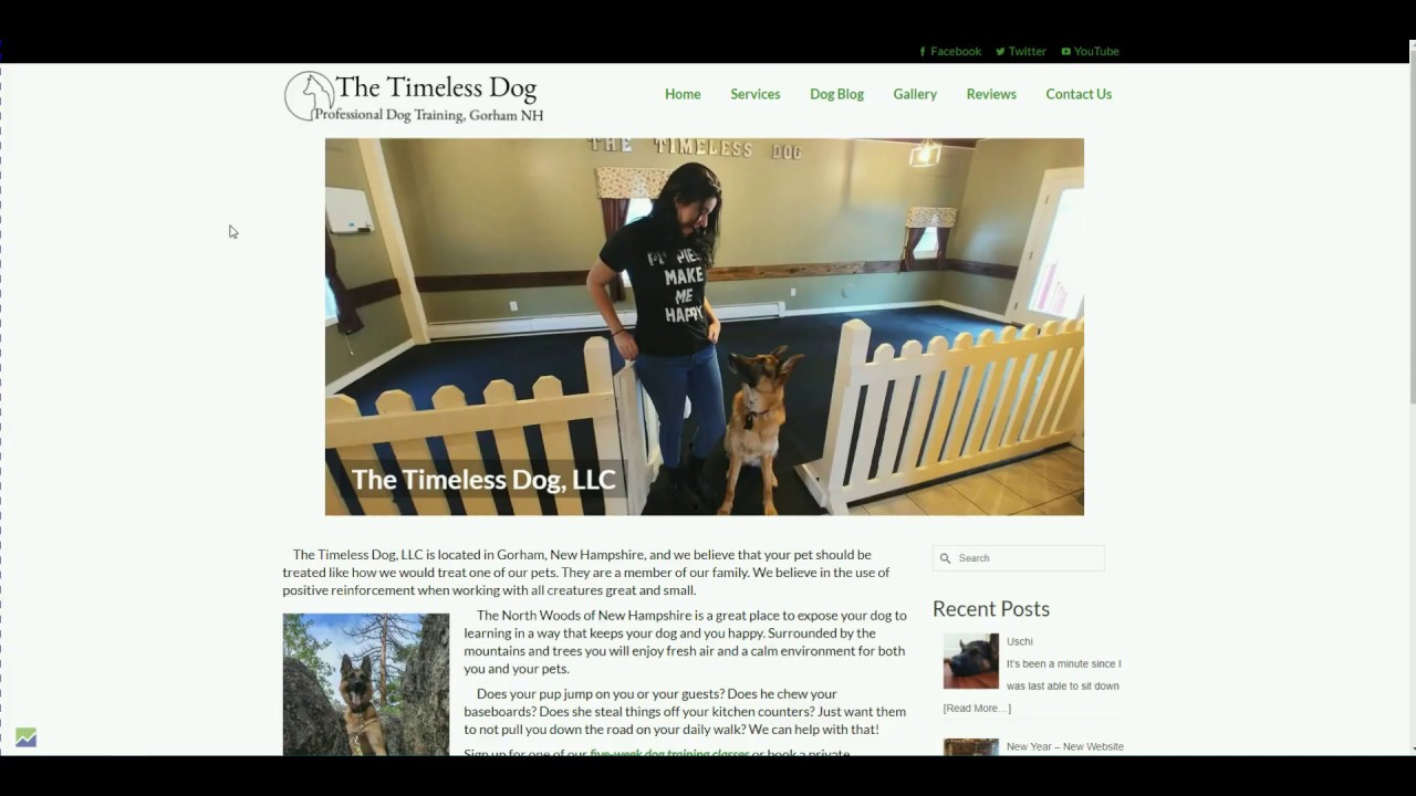The Timeless Dog Gorham NH YouTube