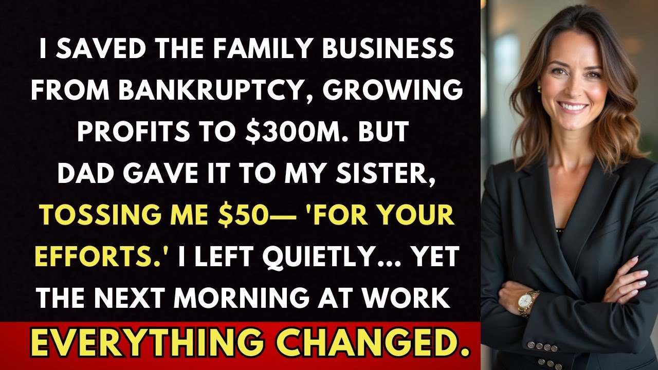 I Saved Our Family Business From Bankruptcy, But Dad Said: 'It’s Your Sister’s Now!