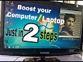 How to Boost computer/laptop speedup || 2 steps || Royal Mobile