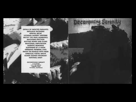 Decomposing Serenity — Decomposing Serenity - Rectify The Anal Bombshell [FULLALBUM -1995]