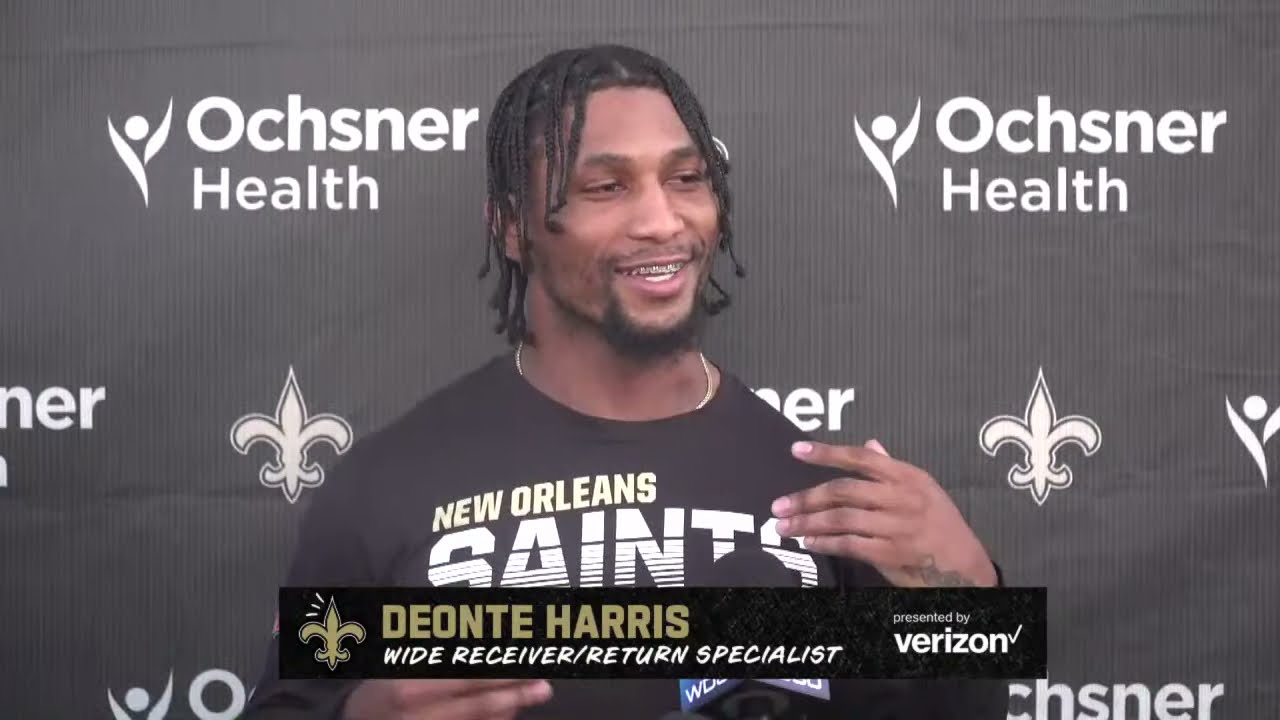 Deonte Harris on Route Running, Path to WR | New Orleans Saints
