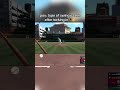 bro is not locked in ✌️😂 #fyp #baseball #mlb #mlbtheshow #swing