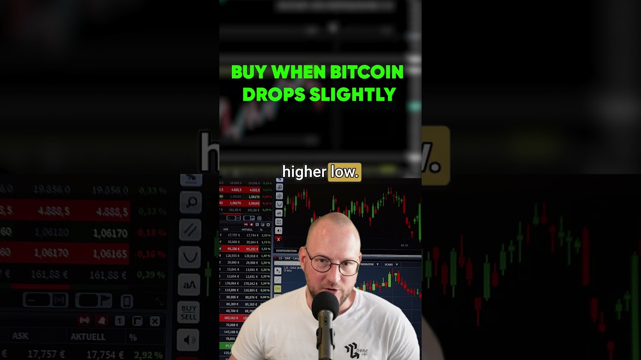 How to buy the crypto dip smartly, with a focus on higher lows and strong liquidity ⚠️  #bullmarket