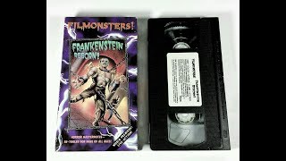 Opening to Frankenstein Reborn! (1998) - 1998 VHS