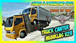 Diwnload Free Mod Truck Canter Muhklas Variant 23 By Wsp Mods