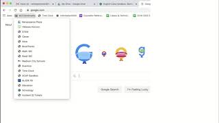 How to Find Schoology and Other MSC Bookmarks