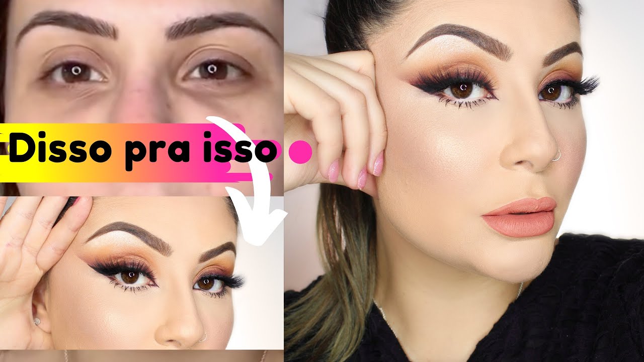 COMO FAZER FOXY EYES - NOVA TENDÊNCIA DE MAQUIAGEM