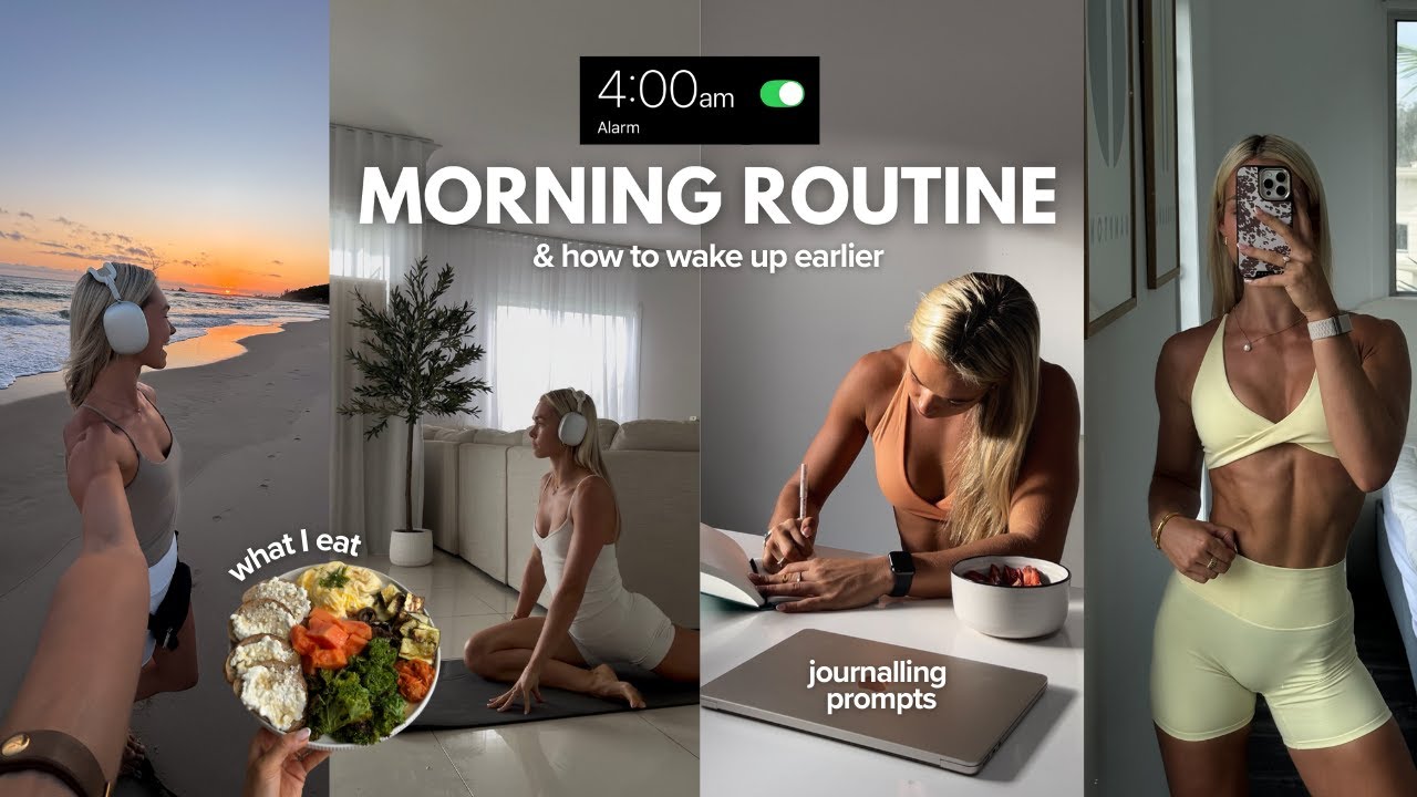 my 4:00AM morning routine | how I wake up early + stay disciplined